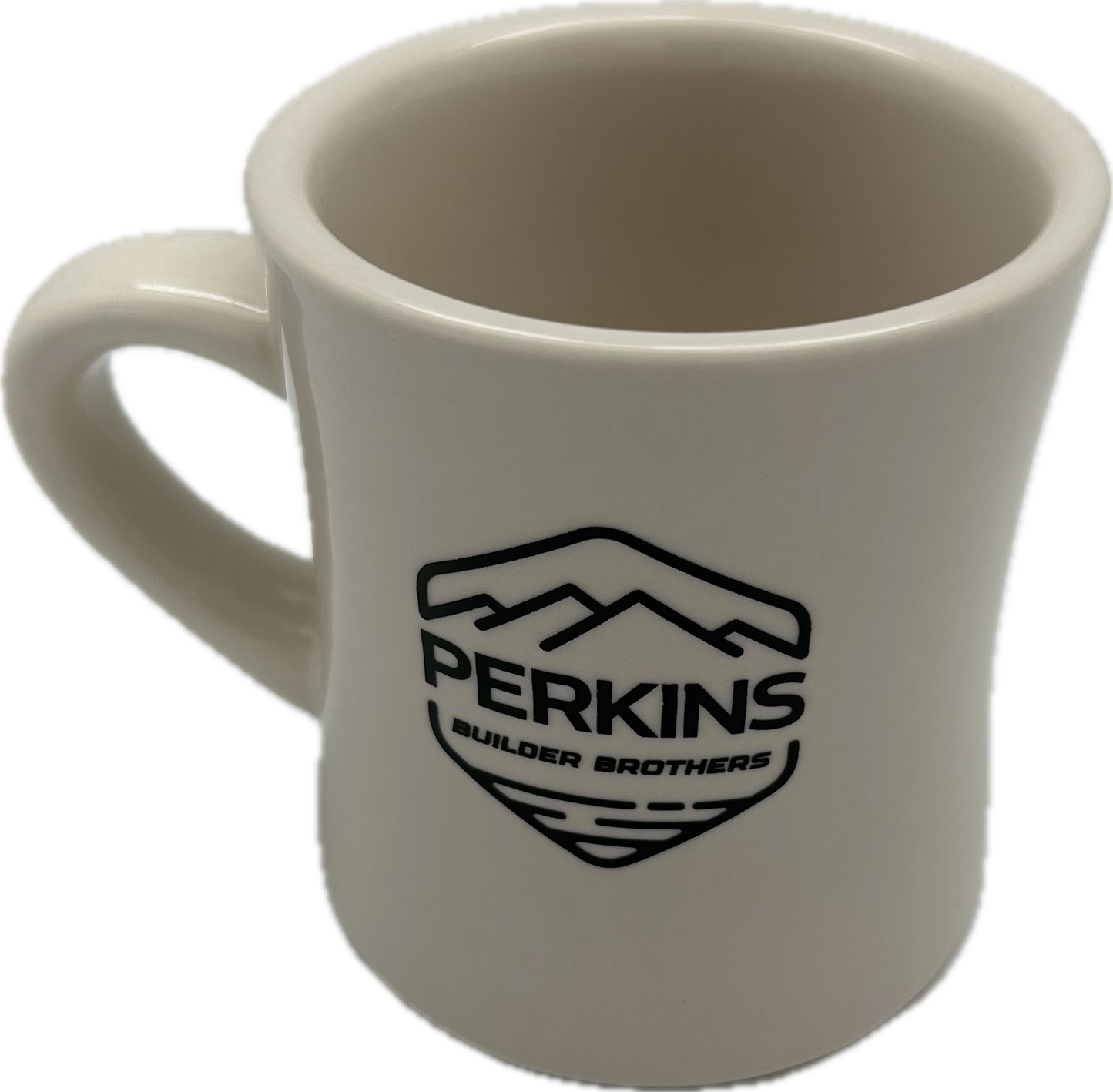 10oz Local Diner Coffee Mug - Perkins Builder Brothers Logo