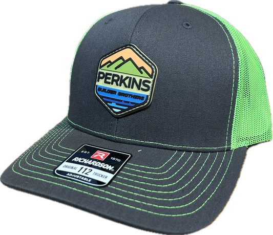 Parche de goma a todo color Perkins Builder Brothers