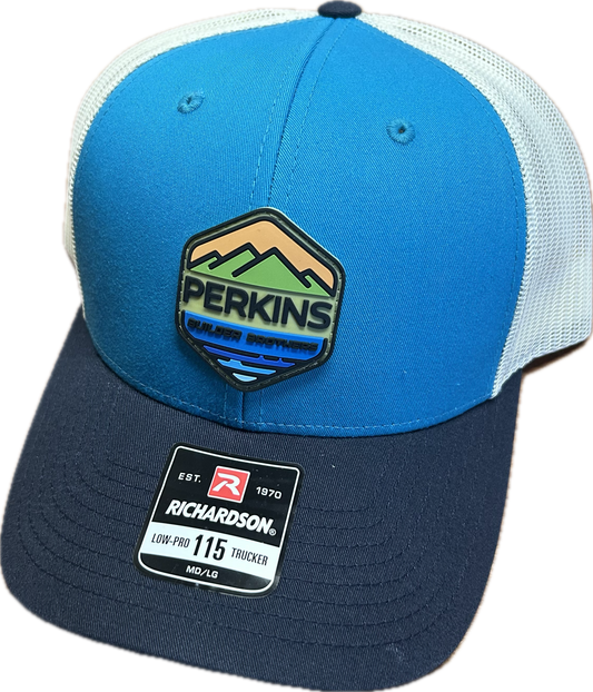 Parche de goma a todo color Perkins Builder Brothers