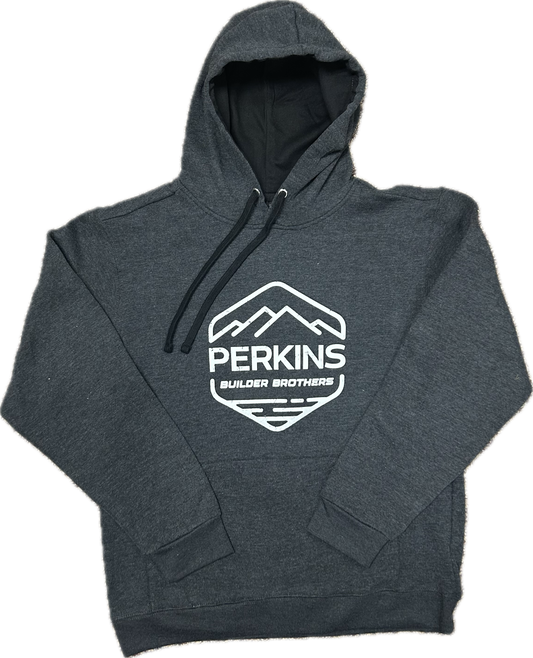 Pullover Hoodie - Unisex - Perkins Builder Brothers Logo